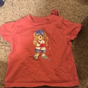 Kids Polo Ralph Lauren Bear Graphic T-Shirt
